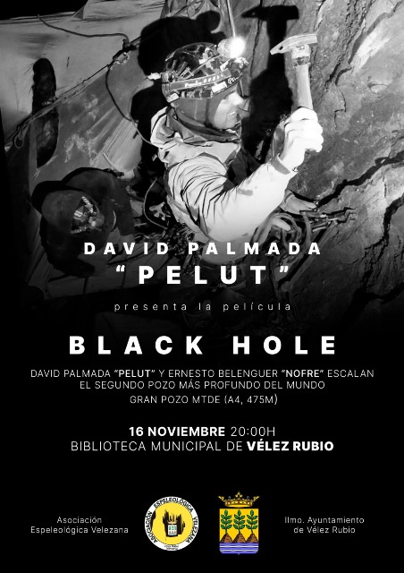 DAVID PALMADA “PELUT” PRESENTA LA PELÍCULA BLACK HOLE.